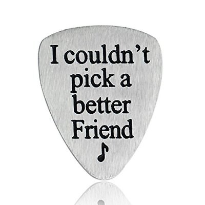 #ad I Couldn’t Pick A Better Friend Musical Guitar Pick Jewelry Gift Best Friends $12.39