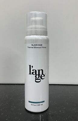 #ad Lange Glass Hair Thermal Blowout Primer Creates a Lightweight 5 OZ 150ML $26.00