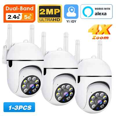 #ad 1 3PCS 1080P Wireless Security Camera System Outdoor Home Wifi Night Vision Cam $18.98
