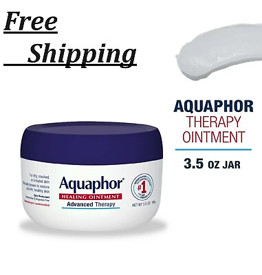 #ad Aquaphor Healing Ointment Advanced Therapy Skin Protectant 3.5 Oz Jar $11.99