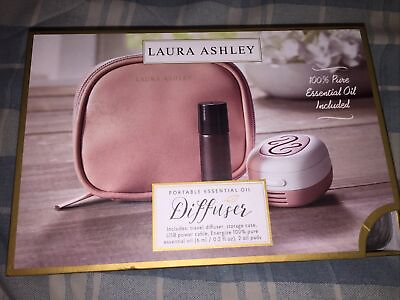 #ad Laura Ashley Portable Essential Oil Diffuser 1005813 NIB $13.50