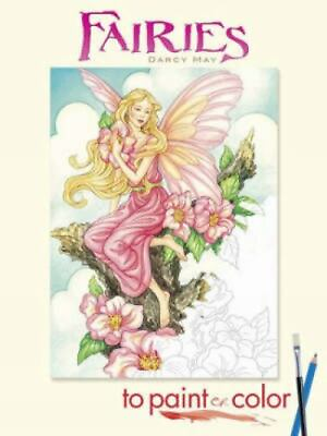 #ad Fairies to Paint or Color by May Darcy $4.77