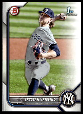 #ad #ad Trystan Vrieling 2022 Bowman Draft BD 43 New York Yankees Baseball Card $0.99