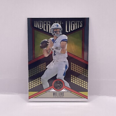#ad Will Levis 2023 Panini Legacy Under The Lights Rookie Silver Titans RC $4.25