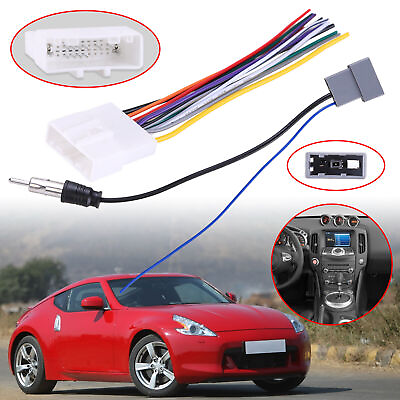#ad For Nissan Car Stereo Wiring Harness Adapter Cable Radio Plug 70 7552 $3.85