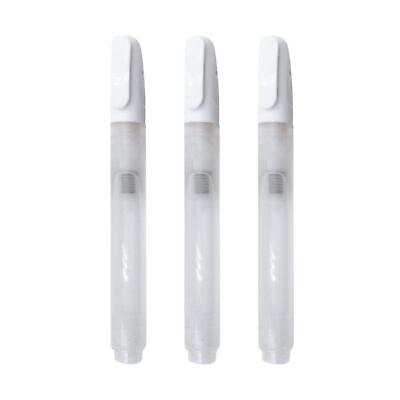 #ad 3Pcs Empty Fillable Pen Transparent Penholder 5mm Nib Blank Ink Touch up $6.16