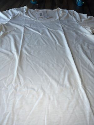 #ad Lularore Perfect T Tunic 🦄 Unicorn Full Shirt New Solid White 2XL 22 24 20 XXL $44.99