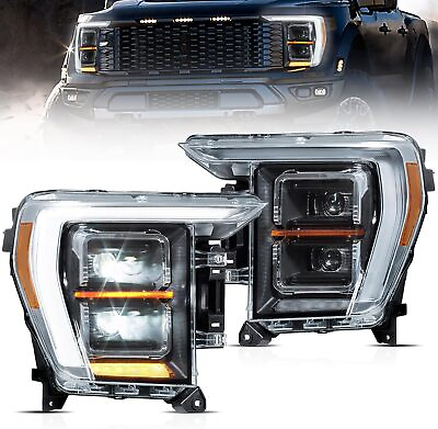 #ad VLAND 2021 2022 2023 Ford F150 Halogenamp; LED Type F 150 Headlights Headlamps Pair $620.99