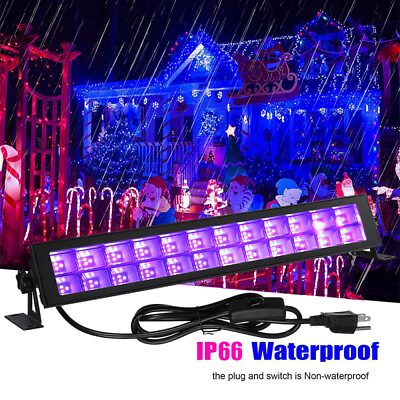 #ad 48W LED Black Light Bar UV Wash Light Christmas DJ Disco Stage Party Show Light $23.89