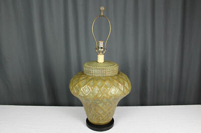 #ad Cast bronze verdigris amp; hand hammered copper table lamp Frederick Cooper ? $79.00