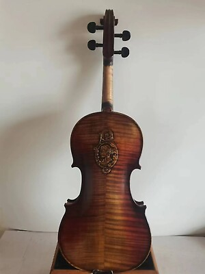 #ad 4 4 Stradi model maple back old spruce top hand carved 3659 $199.00