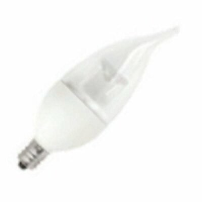 #ad LED Deco Clear Chandelier Bulb Flame Tip 5W 2700K TCP LED5E12F1127K $13.96