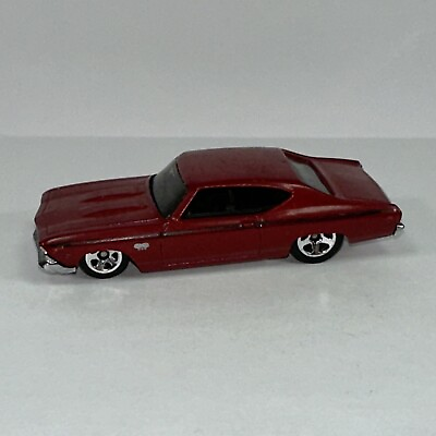 #ad 1969 CHEVELLE SS 396 CUSTOM W REAL RIDERS MAROON LOOSE $13.05