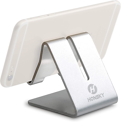 #ad Solid Portable Universal Aluminum Desktop Desk Stand Hands Free Mobile Smart Cel $14.99