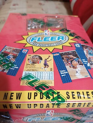 #ad 1991 92 Fleer Basketball New Unopened Pack FREE SHIPPING $7.89