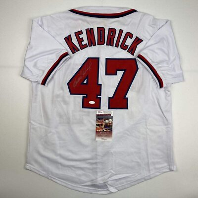 #ad Autographed Signed HOWIE KENDRICK Washington White Baseball Jersey JSA COA Auto $149.99