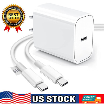 #ad Original Super USB C Fast Wall Charger PD Cable For Samsung A05s A15 A25 A35 A55 $8.99