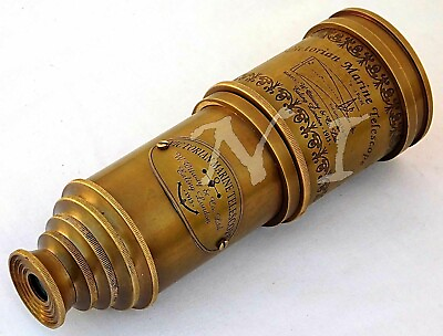 #ad Antique Maritime Telescope 18quot; Marine Nautical Vintage Brass Spyglass Scope Gift $39.99