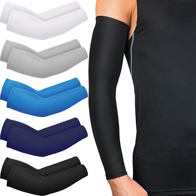 #ad Cooling Arm Sleeves Tattoo Cover UV Sun Protection Sports Outdoor for Men Women $5.99