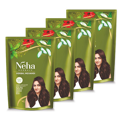 #ad 4*Mehandi Best Online 100 % Organic Natural Henna Powder For Hair Care 55gm $14.85