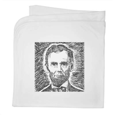 #ad #x27;Abraham Lincoln#x27; Cotton Baby Blanket Shawl BY00002517 GBP 9.99