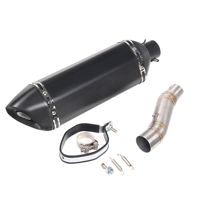 #ad Slip On CBR300 CB300F CB300R For Honda Exhaust System Muffler Mid Connect Pipe $128.25
