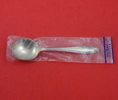 #ad Stradivari by Wallace Sterling Silver Gumbo Soup Spoon 6 7 8quot; New Silverware $109.00