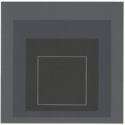 #ad Josef Albers White Line Squares 1966 Lithograph Publihsed by Gemini GEL $250.00