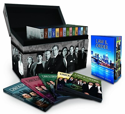 #ad Law and Order: The Complete Series Seasons 1 20 Collection 104 Disc Box Set $115.99