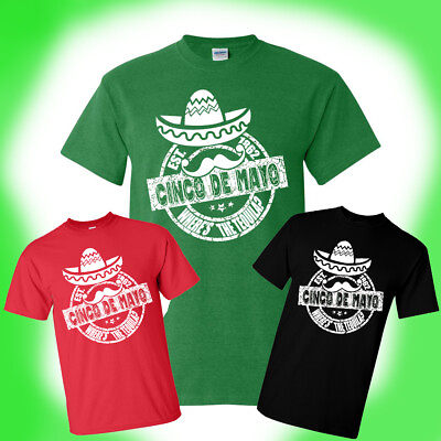 #ad Cinco De Mayo T Shirt Where#x27;s The Tequila? Funny Drinking Tee Unisex $12.99
