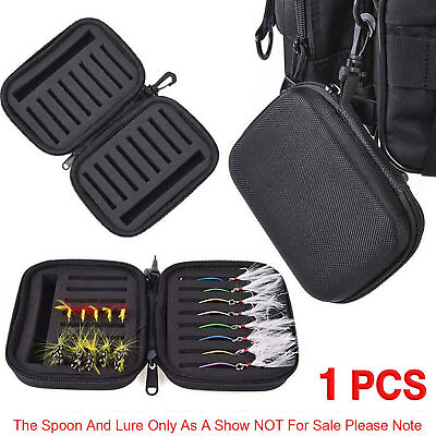 #ad 1PC Fishing Lures Tackle Spinners Plugs Soft Bait Pike Trout Salmon Box Bag Case $14.99