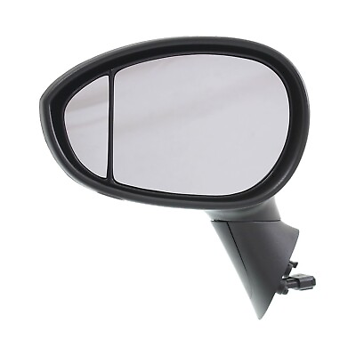 #ad Mirror For 2012 2018 Fiat 500 Driver Side Power Heated Chrome Hatchback Type 1 $49.63