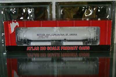 #ad HO Scale Atlas Tank Car Bottled Gas Corp of Virginia New $47.02
