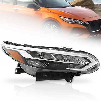 #ad For 2020 22 Nissan Sentra LED Headlight Headlamp New Factory RH Passenger Side $92.14