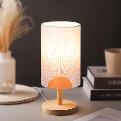 #ad Boho Table Lamp Minimalist Bedside Sun Background Trendy Abstract... $35.25