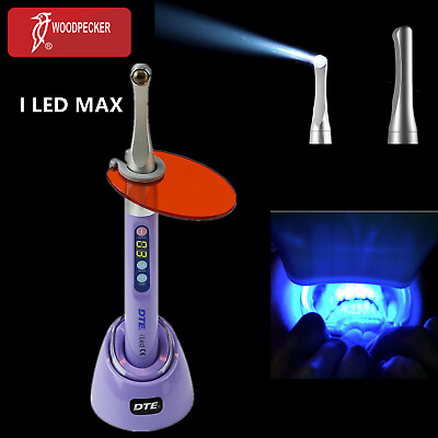 #ad Woodpecker Wireless Dental iLed Max Curing Light 1 Sec Cure Mental Head 2600mw $109.99