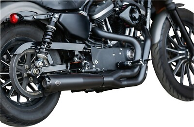 #ad Samp;S SuperStreet 2 into 1 Exhaust System Black 550 0951 Harley Davidson Sportster $719.96