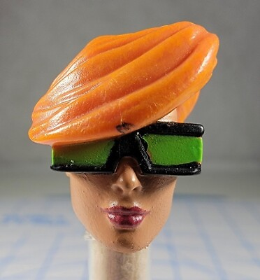 #ad DC Multiverse Female Ginger Glasses Head Custom Fodder 6quot; 1 12 Scale Robin DW $2.70