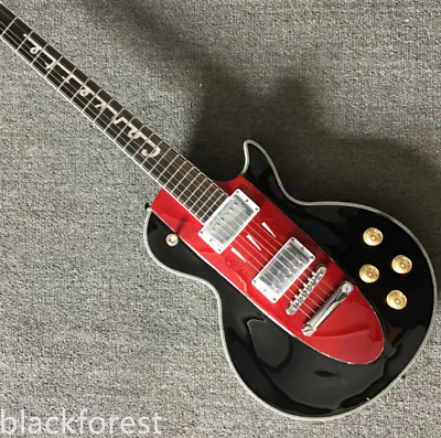 #ad Black Custom LP Electric Guitar 2H Pick Rosewood Fretboard Chrome Hardware Solid $290.70
