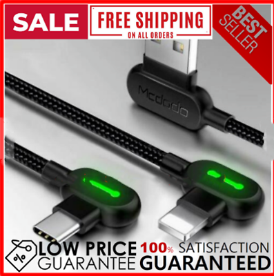 #ad TITAN POWER Smart Cable 3.0 lot Charger USB Phone Fast Charging For iPhone $4.88