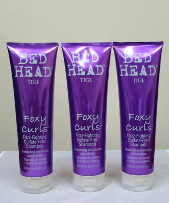 #ad Tigi Bed Head Foxy Curls Shampoo 8.45 oz	3 PACK $25.99
