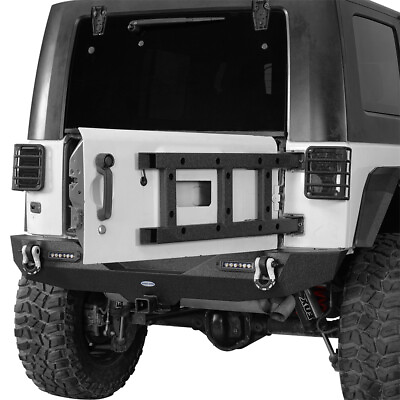 #ad Tailgate Reinforcement Door Hinge Strengthen Kit Fit 2007 2018 Jeep Wrangler JK $113.30