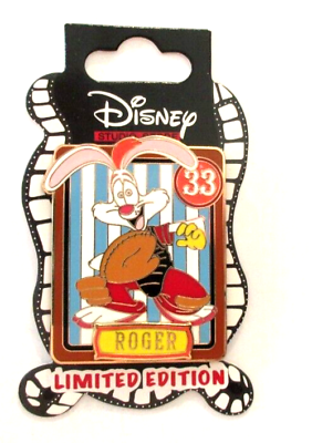 #ad Disney Exclusive Baseball Cards Series ROGER RABBIT Pin Limited Edition of 300 $35.79