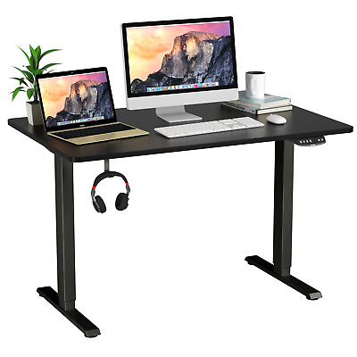 #ad Costway 48quot; x 30quot; Electric Adjustable Standing up Desk Dual Motor w Controller $181.99