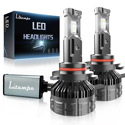 #ad CANBUS 120W 9005 LED Headlight Super Bright Bulbs Kit 40000LM High Beam EOA $29.35