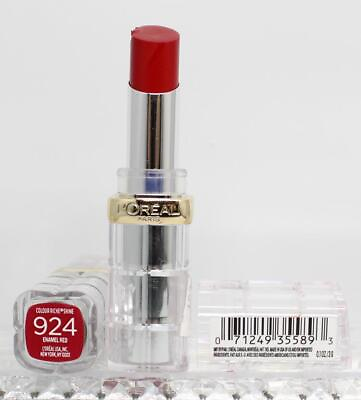 #ad L#x27;Oreal Paris Colour Riche LipStick #924 Enamel Red Matte Free Samp;H $7.75