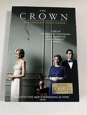 #ad New The Crown Season 5 DVD Imelda Staunton Jonathan Pryce Lesley Manville $13.19