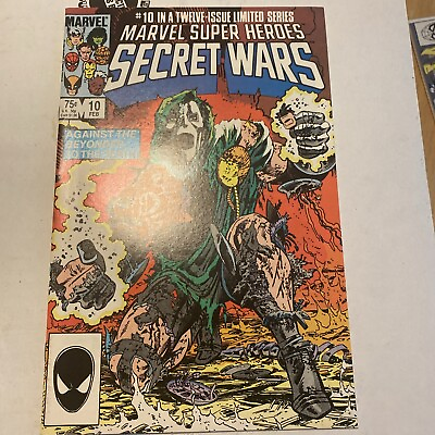 #ad Marvel Super Heroes Secret Wars #10 1985 FN VF Combined Shipping@ $27.99
