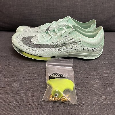 #ad Nike Air Zoom X Victory Mint Foam Volt DR9908 300 Men#x27;s Sz 12.5 Track Spikes NEW $79.99
