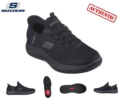 #ad Skechers Men#x27;s Slip ins: Summits Colsin BLACK Walking Shoes FREE SHIPPING US $50.40